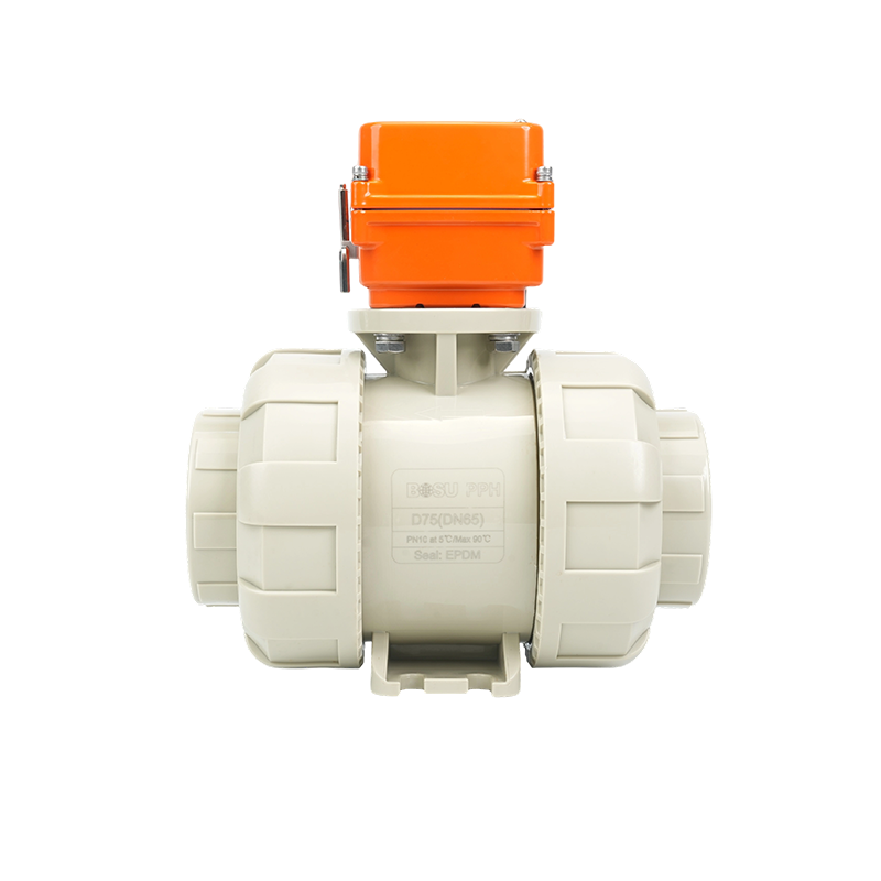 β--PPH电动双由令球阀