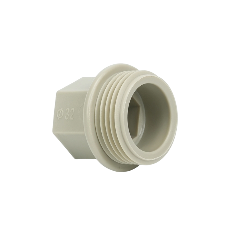 β--PPH 外六角丝堵热熔承插管件1.0MPa