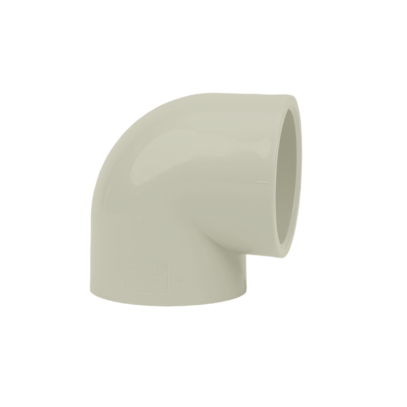 β--PPH 90度弯头热熔承插管件1.0MPa