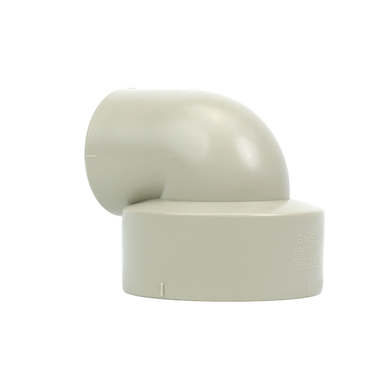 β--PPH 异径弯头热熔承插管件1.6MPa