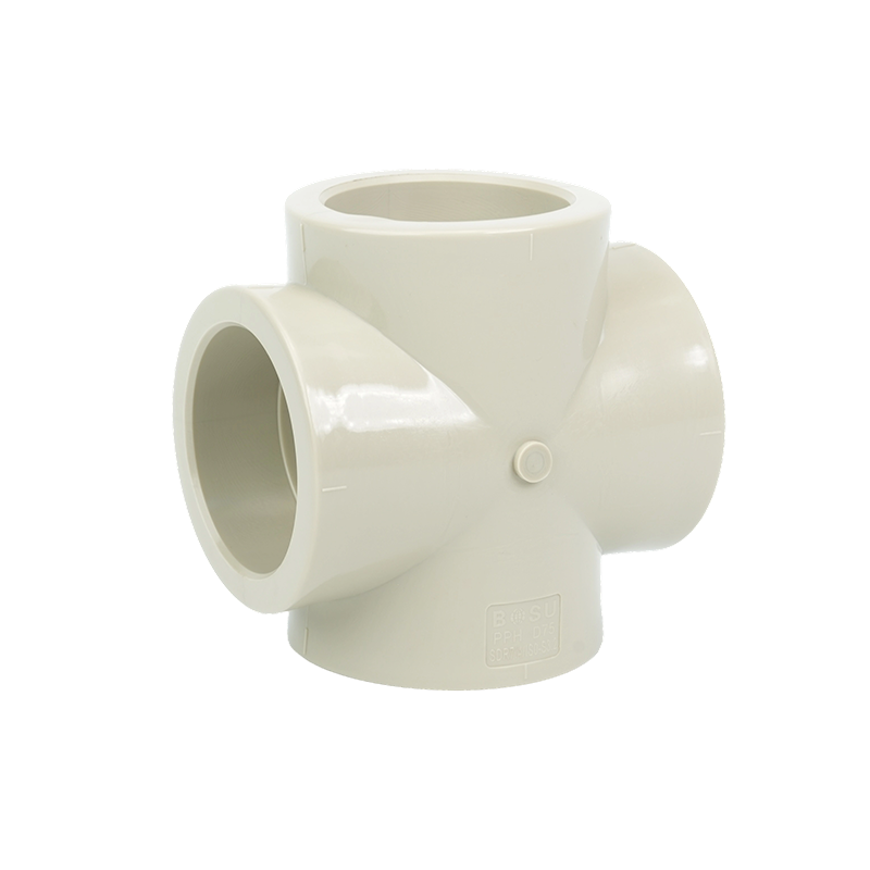 β--PPH 正四通热熔承插管件1.6MPa